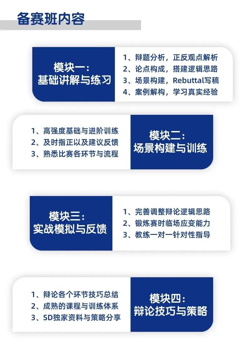 辩题教练说：NHSDLC、WSDA/TOC备赛班，全方位备赛秘笈，教你打赢国内赛