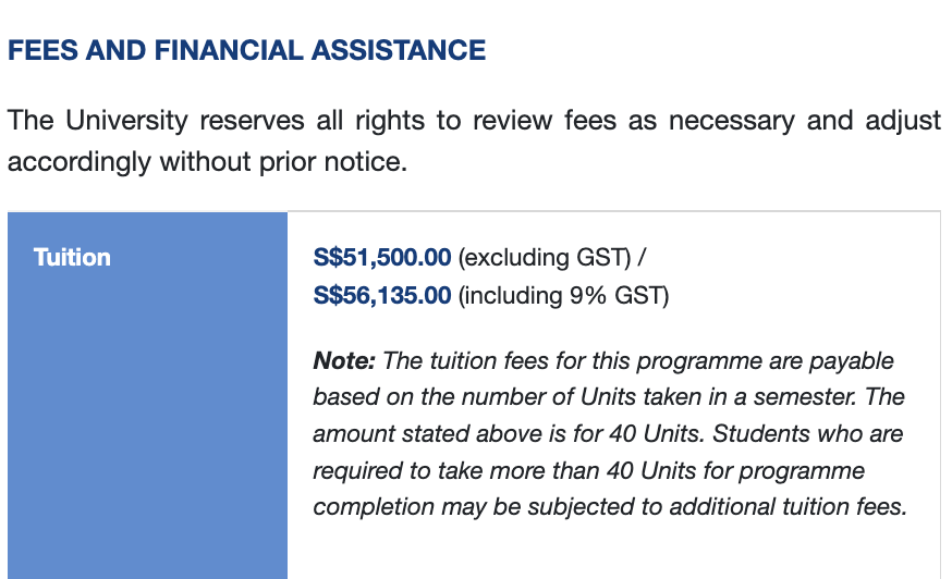 新加坡留学 | 新加坡国立大学企业开发硕士