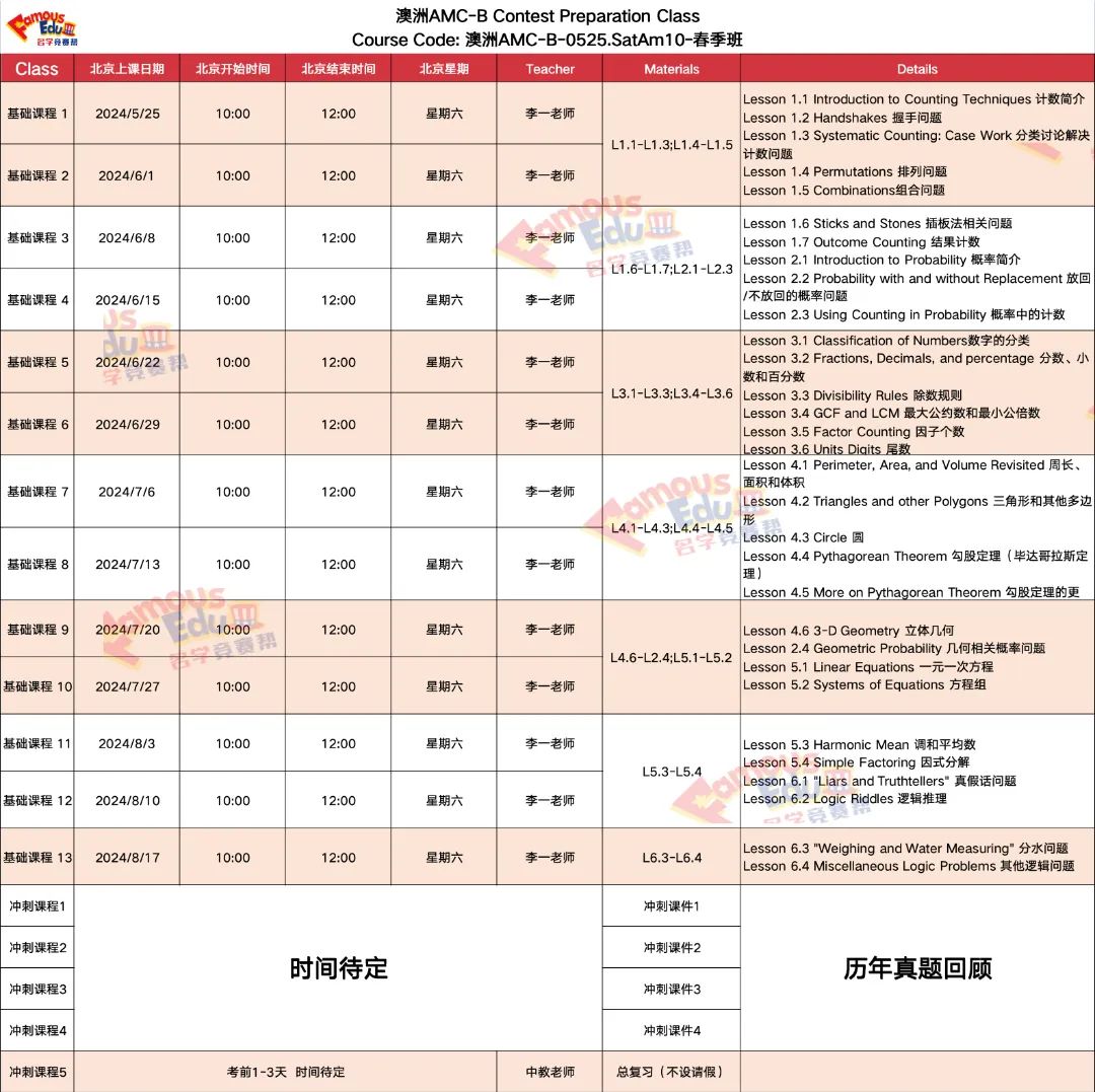 开课通知 | 澳洲3年级以上注意！为什么澳洲AMC可以给澳洲高考ATAR加分&被列为私校必考？