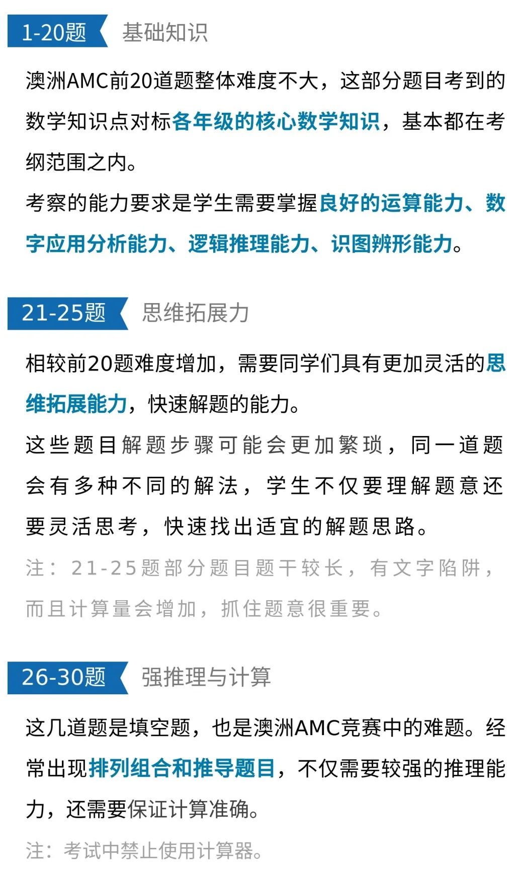 2024年澳洲AMC数学竞赛报名通道开放！9月28日考试！