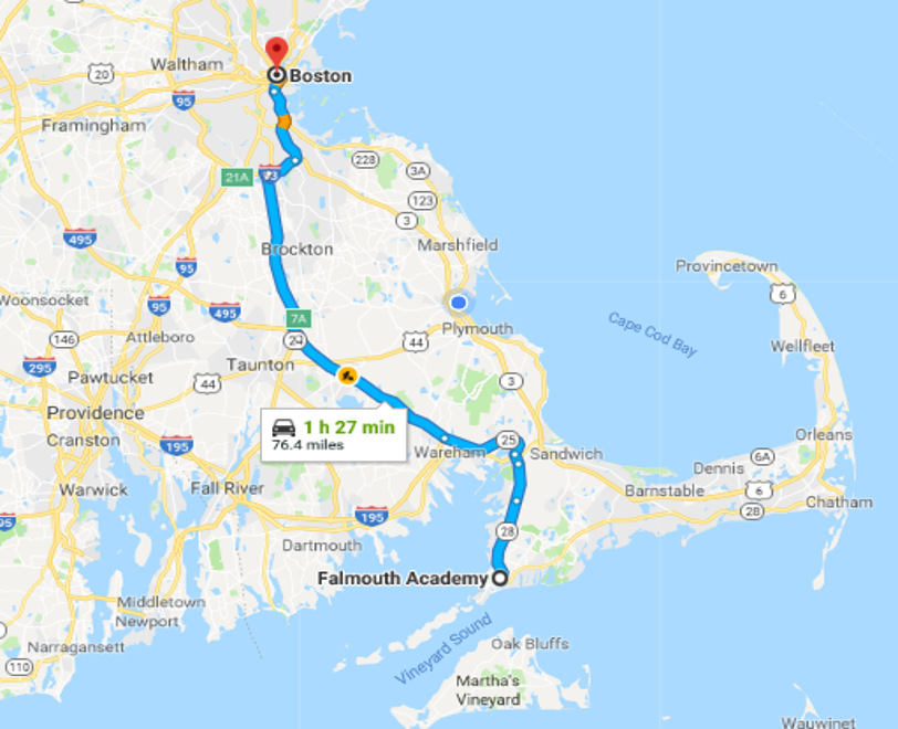 波士顿周边高端走读推荐 | 麻省私立前50 · Niche A+ 科研实力雄厚 Falmouth Academy 福莫斯学院