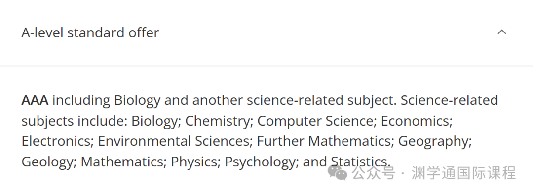 2025年【生物学】专业英国TOP10大学申请要求：A-Level/IB/语言！