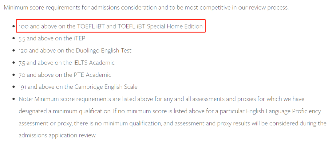 托福100分不值钱了？美国藤校宣布再次提高国际生最低分要求