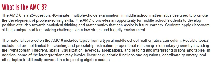 2025年AMC8数学竞赛考试时间公布，6个月如何备考AMC8数学竞赛？AMC8暑期培训课程福利放送！