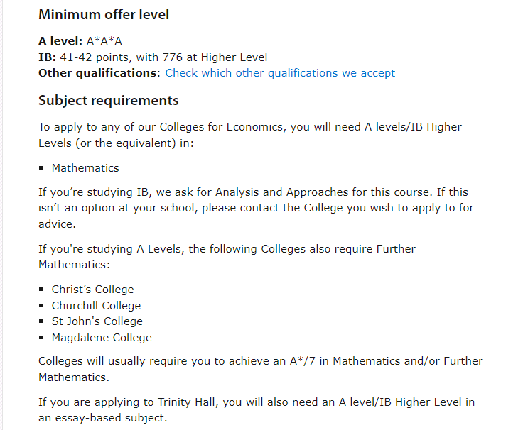 冷知识：没有Alevel/IB数学实考成绩，不建议申请G5纯经专业？...
