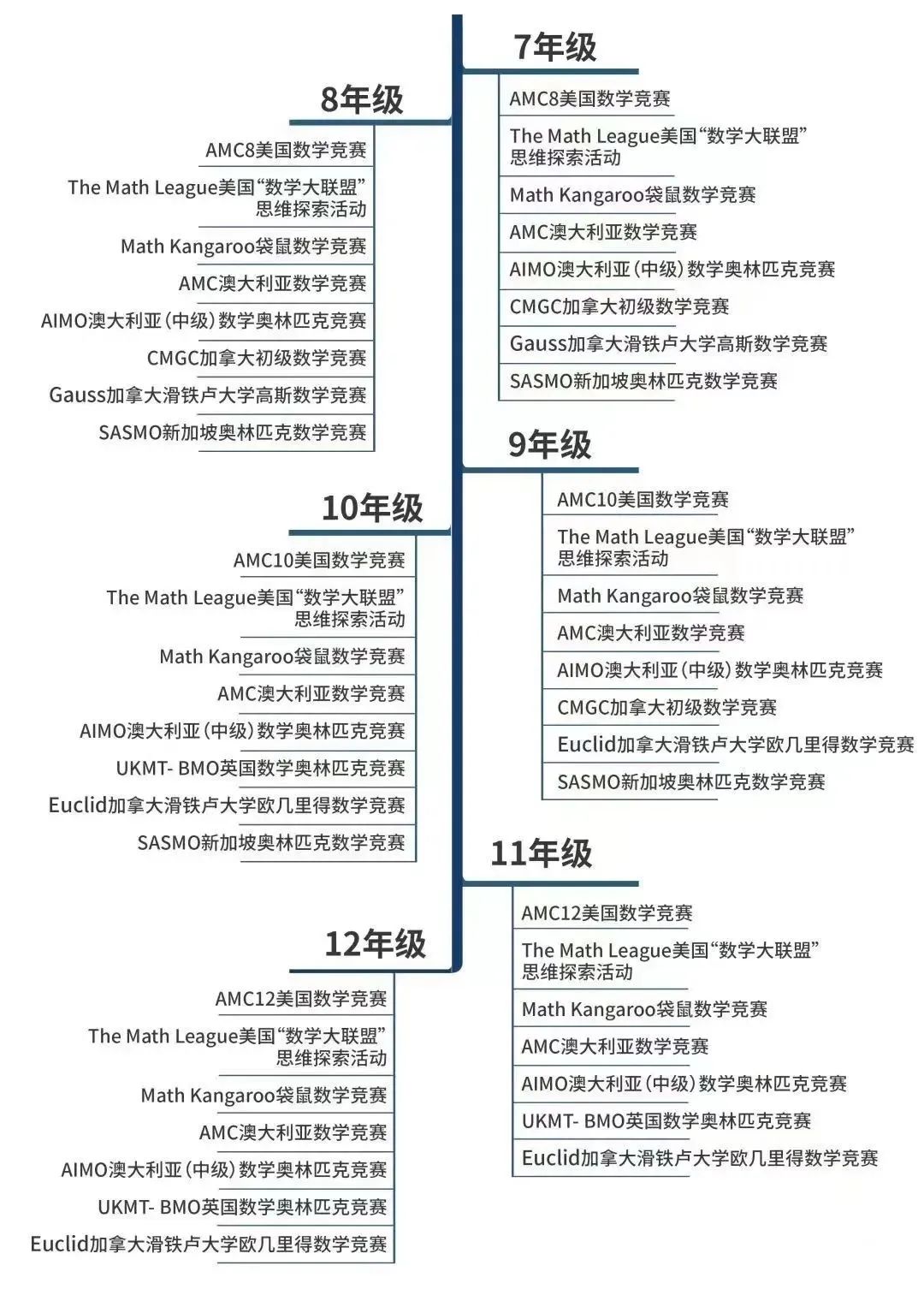 适合中学生的国际数学竞赛有哪些？【附数学国际竞赛选择和备考指南】