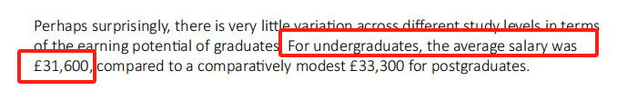 起底留英含金量！37所英国大学毕业生薪酬水平一览！