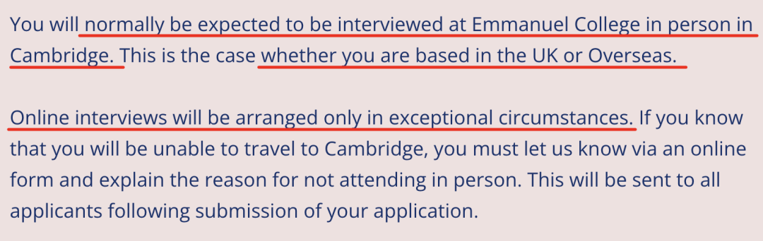 英国留学｜突发！剑桥两大学院要求全员线下面试！线上、线下面试，到底哪种更有申请优势？