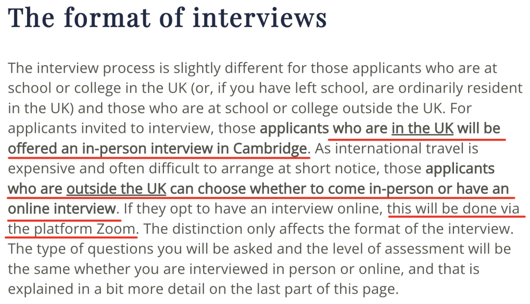 英国留学｜突发！剑桥两大学院要求全员线下面试！线上、线下面试，到底哪种更有申请优势？