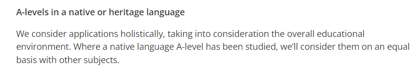 曼大不接受A-level中文？查了官网才知道，这些专业con中文竟然还有两个前提！