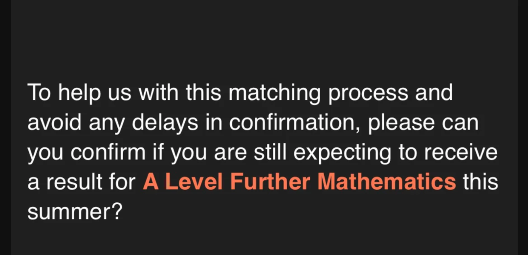 A-level出分在即，大家有收到CIE这封邮件的吗？事关UCAS送分... ...