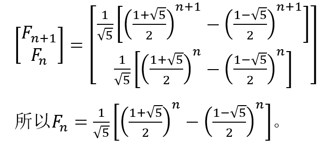 斐波那契数列通项公式的证明及推广
