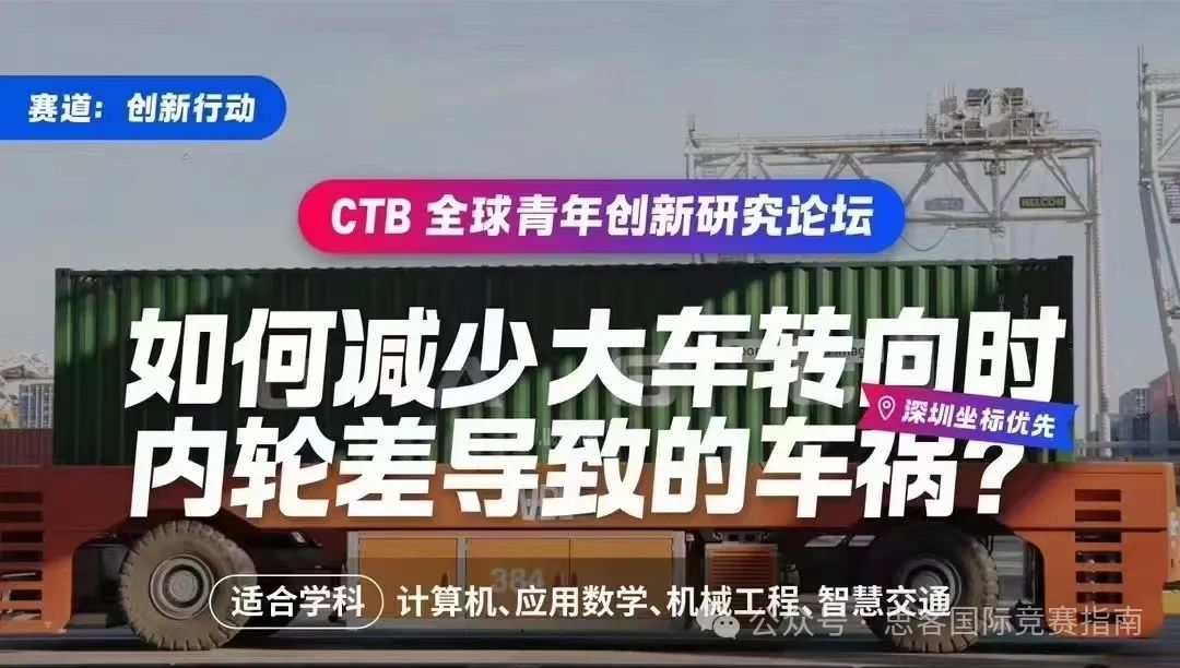 CTB竞赛2024年竞赛规则、竞赛内容一文详解！帮助参赛学生组队！点击收藏！