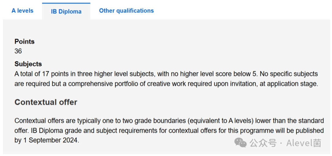 UCL QS专业排名头部学科领域2025入学ALevel/IB要求