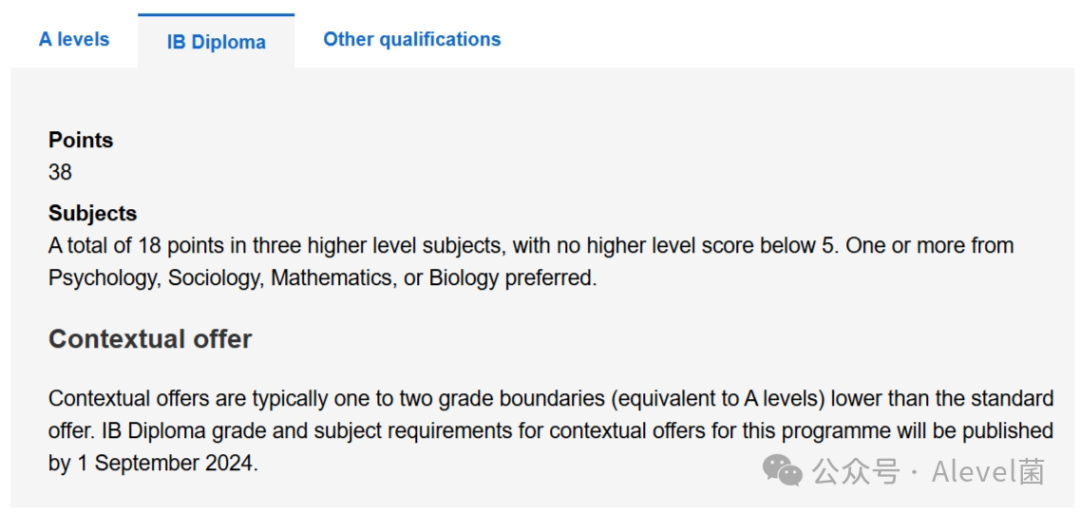 UCL QS专业排名头部学科领域2025入学ALevel/IB要求