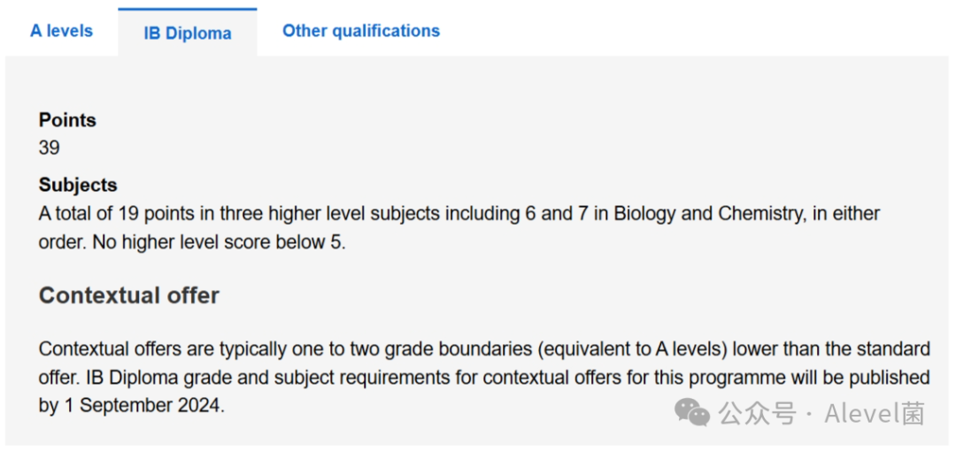 UCL QS专业排名头部学科领域2025入学ALevel/IB要求