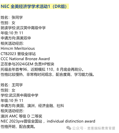 10年级一定要打的商赛！NEC商赛报名中！NEC竞赛流程？辅导培训课程详情