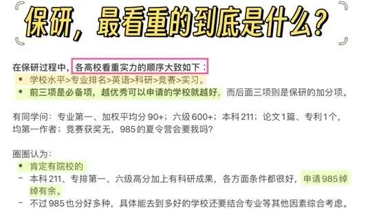 “精装保研”VS“毛坯保研”，谁才是最后的赢家？