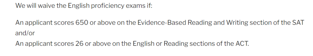 加州理工、康奈尔多邻国最低要求130分，附美国TOP30综合性大学语言类考试政策！
