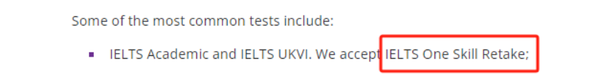 又一英国院校接受雅思单科重考！接受单科重考院校清单汇总！