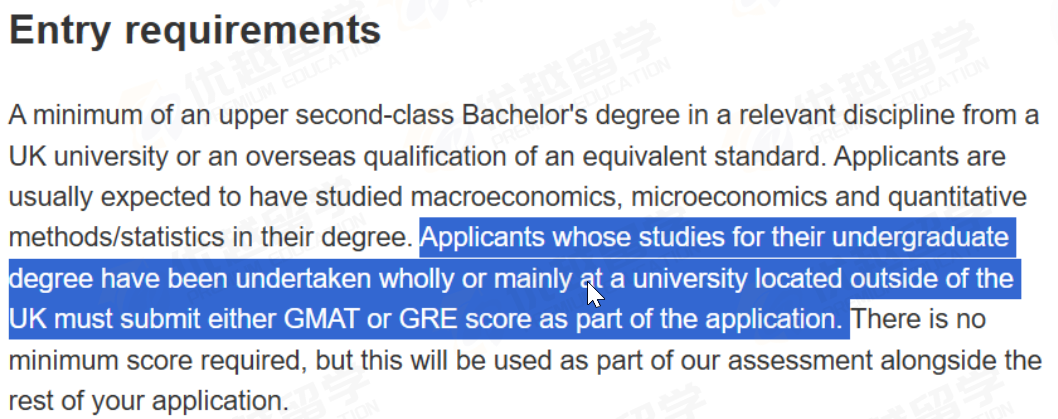 注意！英国这些专业必须考GRE/GMAT！