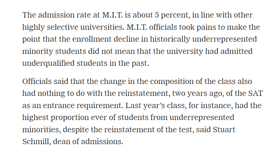 麻省理工2028届新生黑人和拉丁裔入学人数大幅下降，亚裔上升明显！