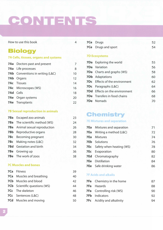 美国中学科学课Exploring Science——一本综合生物，化学，物理的宝藏书