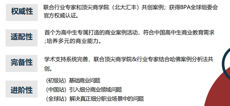 商科必看：推荐国际生参加BPA商业全能挑战赛的12个理由！