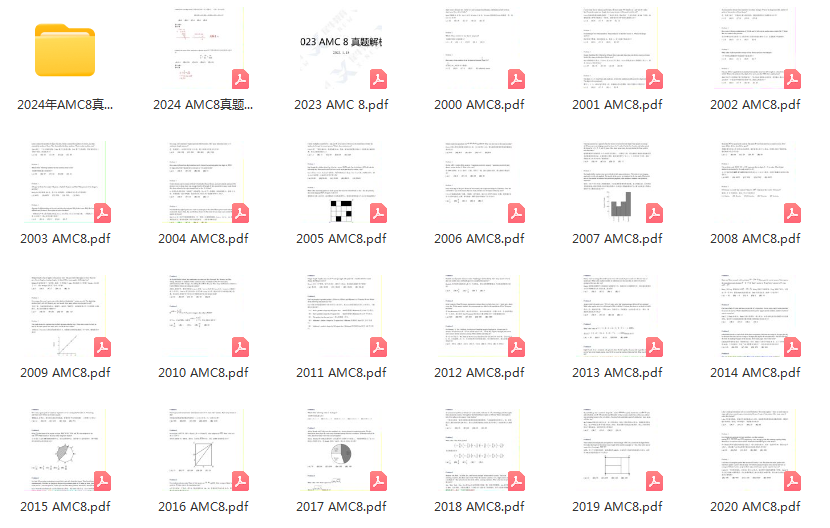 2024年AMC8分数线是多少？AMC8竞赛分数线历年汇总！