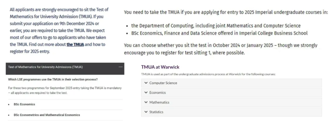 英国 G5 入学测试 TMUA 报名即将停止！