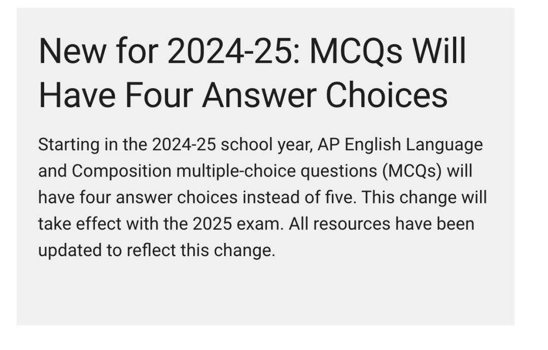 重磅！多门AP考纲变动，即将实行！AP物理/心理学/计算机/化学/英语均被波及？！