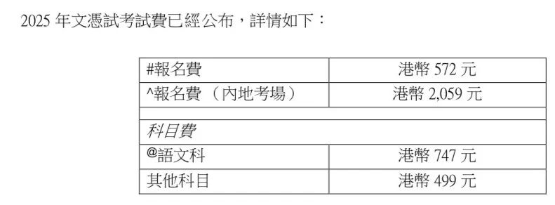 考评局公布！2025届DSE考试于9月11日（下周三）开始报名！