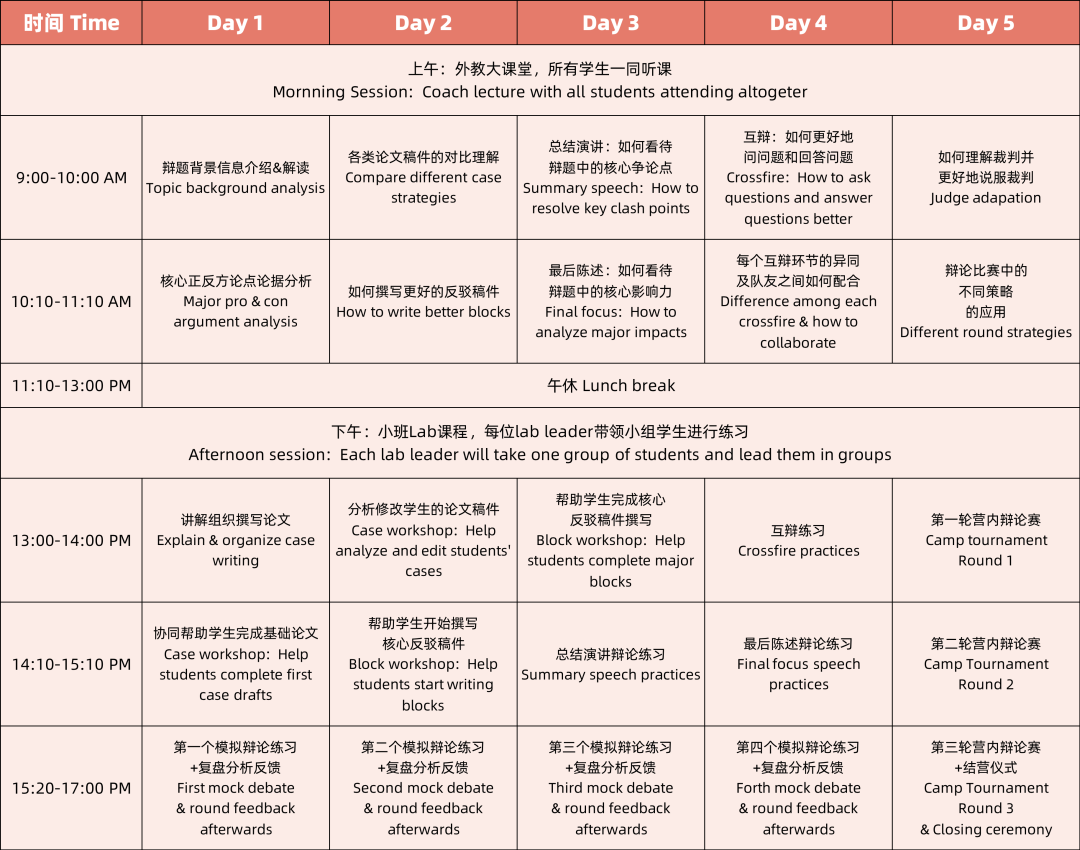 如何快速秋季备赛/辩论入门？“宝藏营地”十一集训营报名开启！